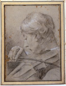 Houslista. G. P. Piazzetta (1683 - 1754). Milán, Brera.