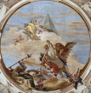 Bellerophon na Pegasu, cca 1746.