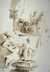 Fantasy o smrti Seneky od Giambattista Tiepolo
