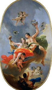 Triumf Zephyra a Flory, cca 1735.