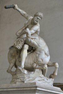 Herkules v boji proti kentaurovi Nessovi od (after) Giambologna