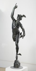Merkur (bronz) od (after) Giambologna