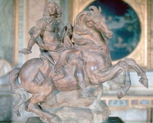 Jezdecká socha krále Ludvíka XIV., 1670 od Gian Lorenzo Bernini