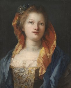 Portrét ženy, 1762-70 od Giovanni Domenico Tiepolo