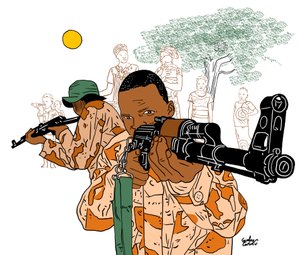 Vojenská Afrika, 2022 (digitální)