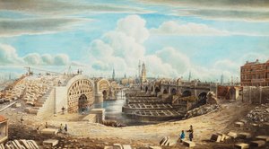 Přestavba London Bridge,