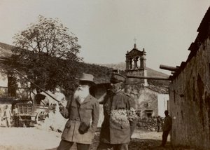 Album "Pictures of War II": Italští vojáci ve Val Chiusone do Podsenice, 09/1917 (čb foto)