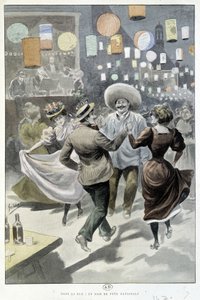 Ball am 14. Juli, sd. frühes 20. Jahrhundert von Gil  Baer