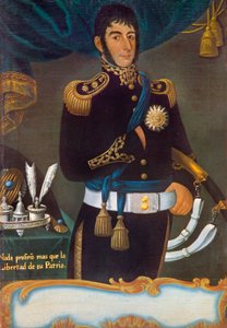 Portrét Jose san Martina od Gil de Castro