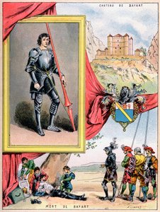 Pierre du Terrail , francouzský voják, 1898 od Gilbert
