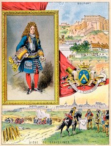 Sebastien le Prestre de Vauban, francouzský vojenský inženýr, 1898