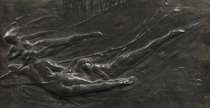 Opuštěný dům, první odlitek 1900 (bronz) od Gilbert Bayes