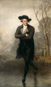 The Skater Portrait of William Grant, 1782. od Gilbert Stuart