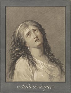 Andromache pláče od Gilles Demarteau