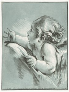 Putto Obálky lásky od Gilles Demarteau