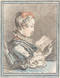 Mladá dívka čtoucí Héloise a Abélard, 1770.
