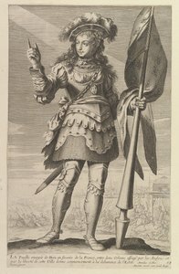 The Maid of Orleans, 1647. Tvůrci: Gilles Rousselet, Abraham Bosse.