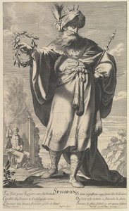 Sphiron, ca. 1639-40. Tvůrci: Gilles Rousselet, Abraham Bosse.