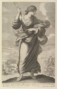 Clélie, 1647. Tvůrci: Gilles Rousselet, Abraham Bosse.