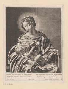 Marie s dítětem od Gilles Rousselet