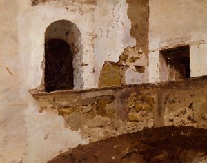 Studie ze života, Gioacchino Toma (1836-1891), malba.