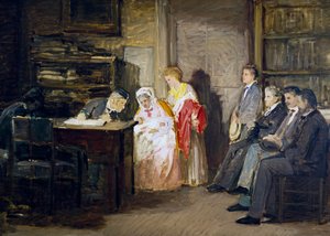 Občanský stát, Gioacchino Toma (1836-1893), malba. od Gioacchino Toma