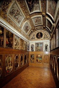 Pohled na Studiolo Francesca I de Medici