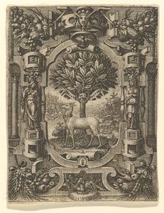 Znak Lucrezia Gonzaga, před 1566. od Giorgio Ghisi