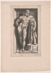 Farnese Hercules od Giorgio Ghisi