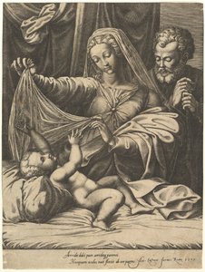 Madona z Loreta v roce 1575. od Giorgio Ghisi