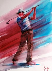 Dynamický golfový švih
