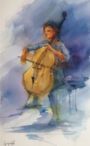 Klidné violoncellové vystoupení od Giorgio Gosti