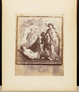 Čerstvý Bakchus a Ariadna Pompeje od Giorgio Sommer