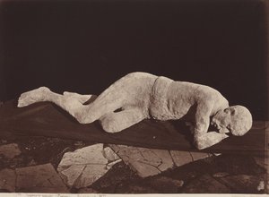 Lidské stopy, Pompeje (Lidské obsazení, Pompeje) od Giorgio Sommer