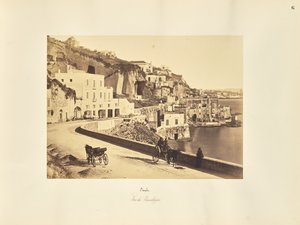Neapol. Pohled na Pausilippe od Giorgio Sommer