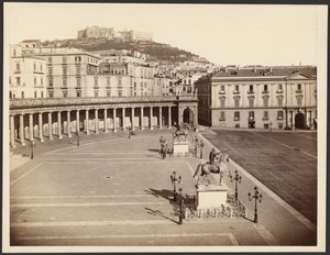 Neapol, Largo Palazzo od Giorgio Sommer
