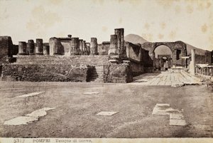 Jupiterův chrám v Pompejích od Giorgio Sommer