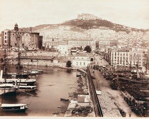 Pohled na Neapol od Giorgio Sommer