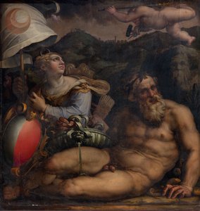 Alegorie Fiesole, 1563-1565 od Giorgio Vasari