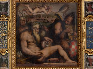 Alegorie Pistoie od Giorgio Vasari