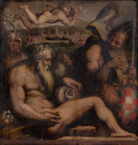 Alegorie Pistoia, 1563-1565 od Giorgio Vasari