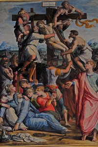 Ježíš sesazen z kříže od Giorgio Vasari