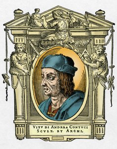 Portrét Jacopo Sansovino od Giorgio Vasari