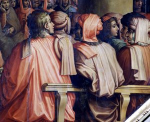 Antonio Giacominin rukous Pisan taistelun puolesta od Giorgio Vasari