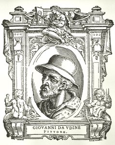 Portrét Giovanniho da Udine od Giorgio Vasari