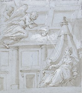Zvěstování od Giorgio Vasari