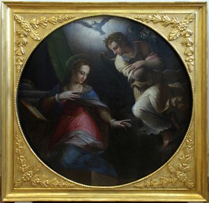 Zvěstování, 1570-1571 od Giorgio Vasari