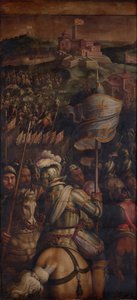 Dobytí pevnosti Monastero, 1563-1565 od Giorgio Vasari