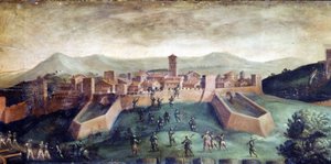 Casolen valloitus Italiassa od Giorgio Vasari