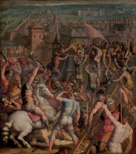 Dobytí Milána, 1555-1562 od Giorgio Vasari